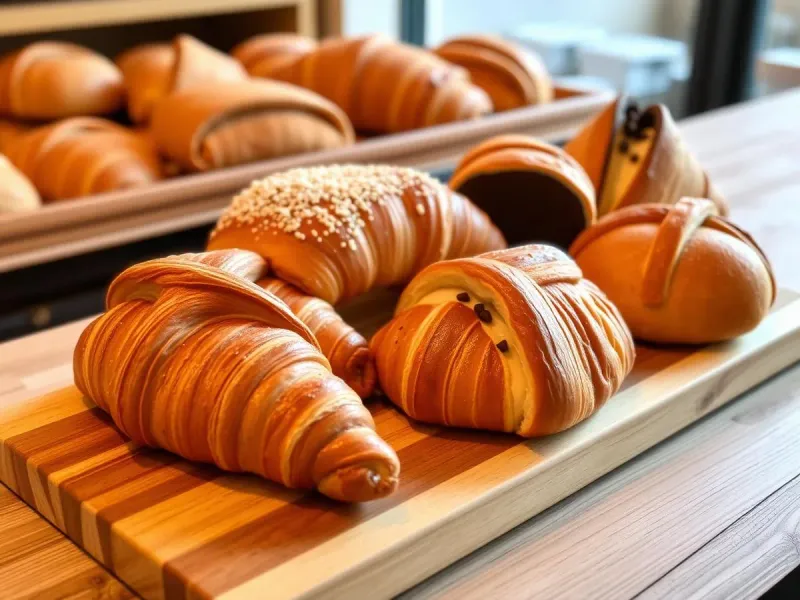 Croissant au beurre — création Pâtisserie Gargat