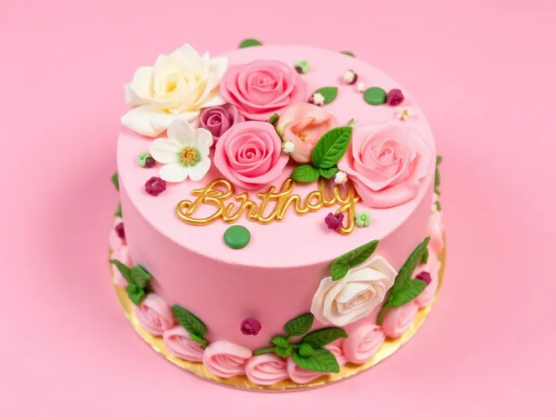 Gâteau d'anniversaire — création Pâtisserie Gargat
