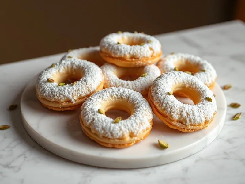 Kaâk el warka — création Pâtisserie Gargat