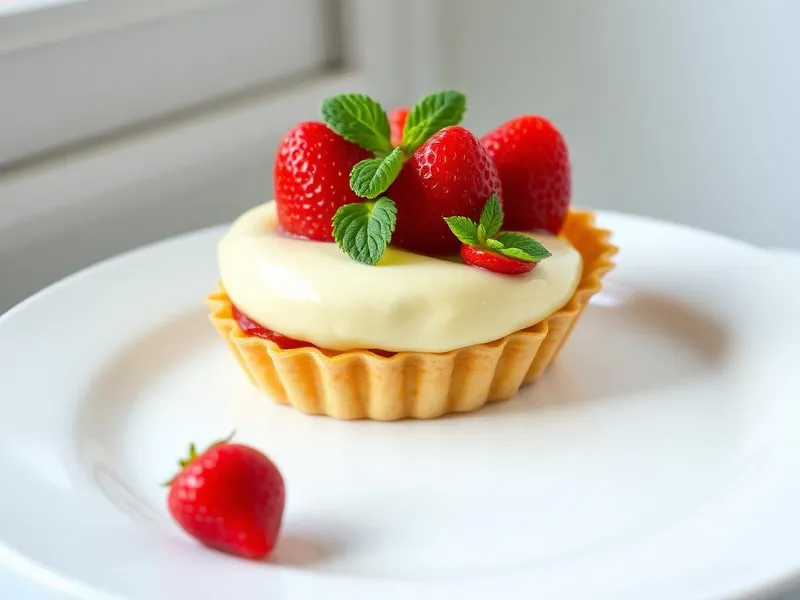 Tarte aux fraises — création Pâtisserie Gargat