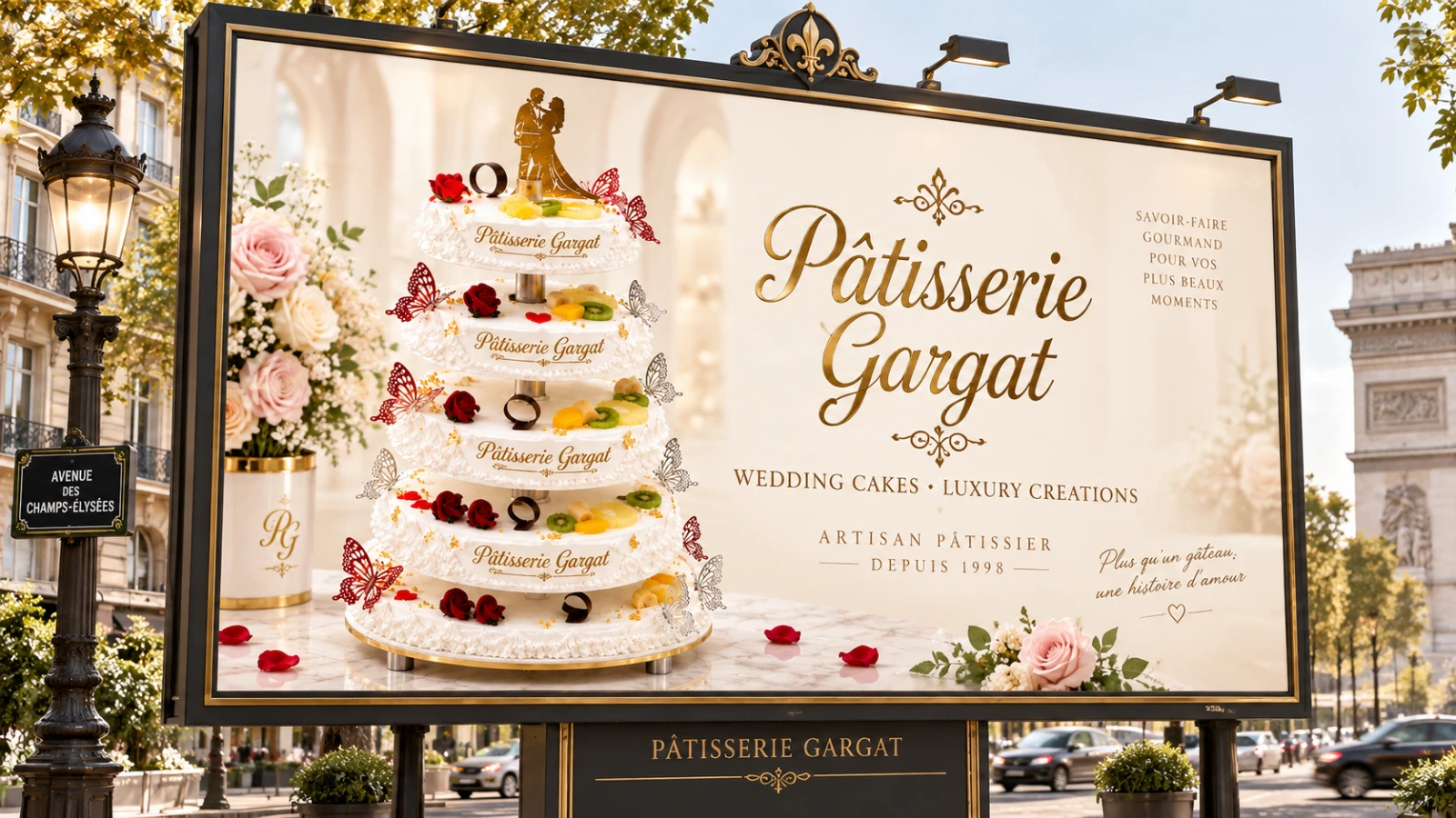 Pâtisserie Gargat — création Pâtisserie Gargat