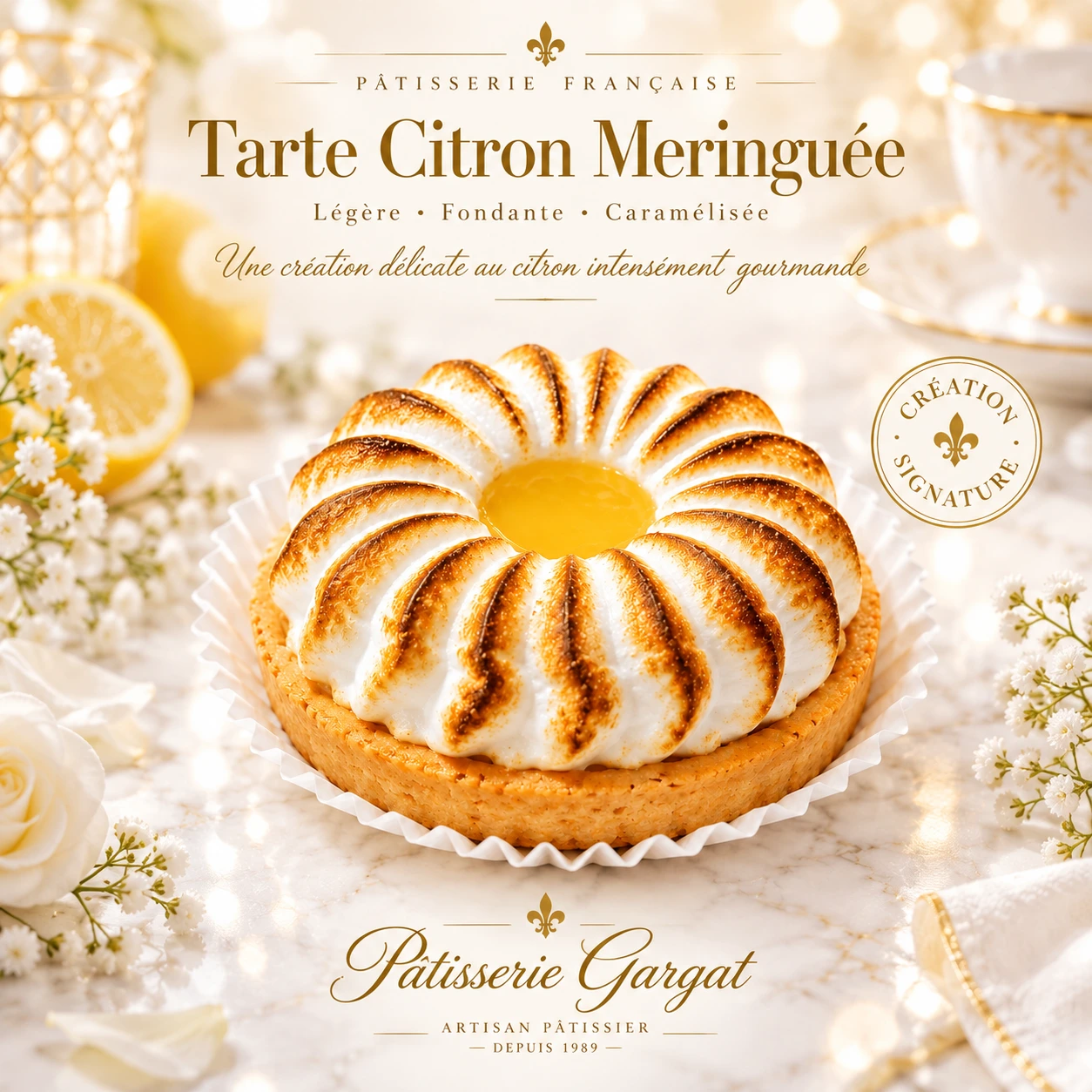 Pâtisserie Gargat — création Pâtisserie Gargat