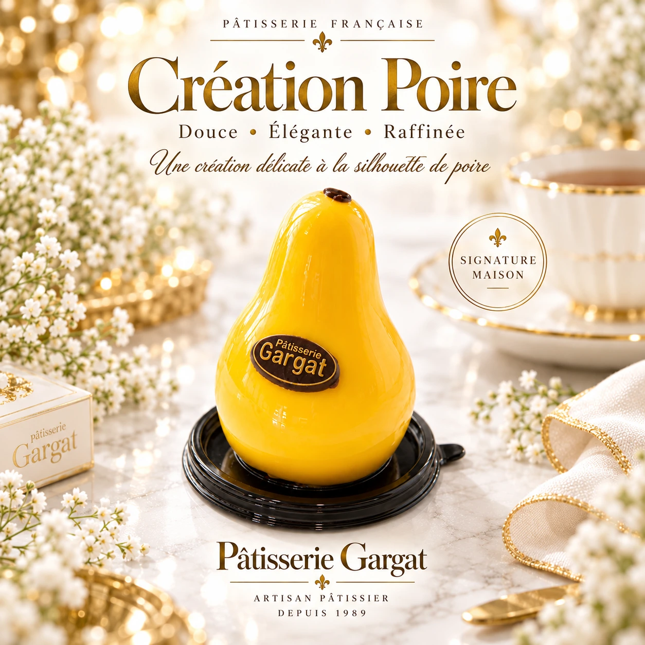 Pâtisserie Gargat — création Pâtisserie Gargat