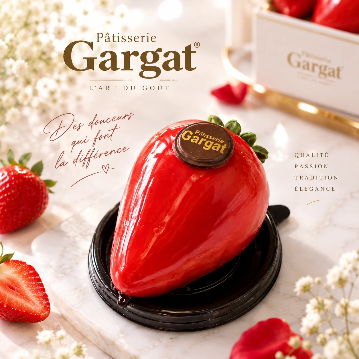 Pâtisserie Gargat — création Pâtisserie Gargat
