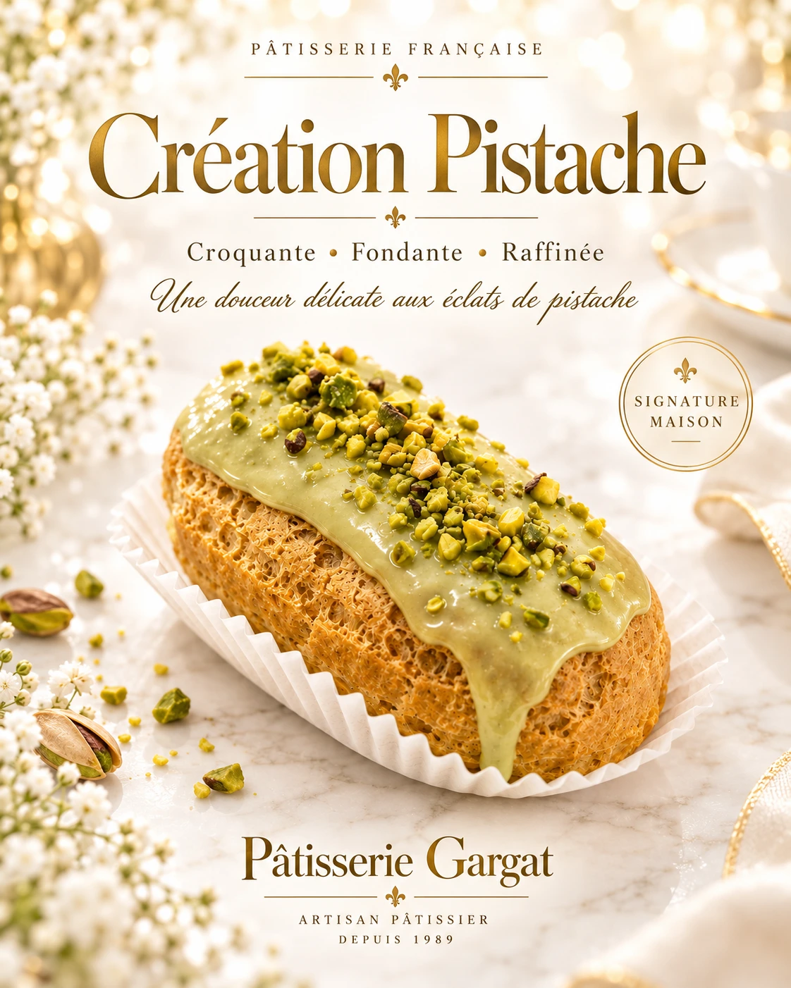 Pâtisserie Gargat — création Pâtisserie Gargat