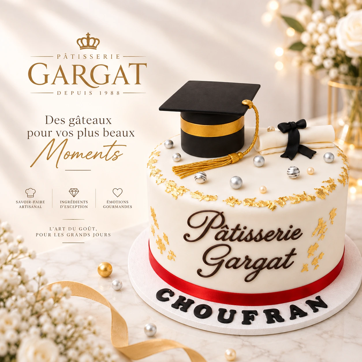 Pâtisserie Gargat — création Pâtisserie Gargat