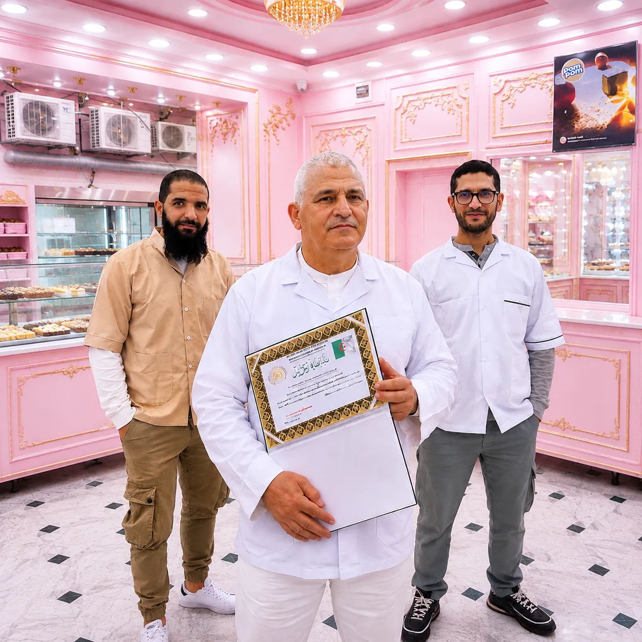Équipe Pâtisserie Gargat dans la boutique