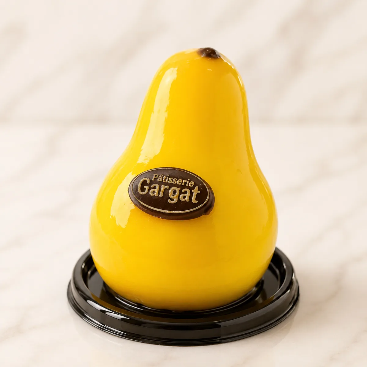 Trompe-l'œil Poire — Pâtisserie Gargat
