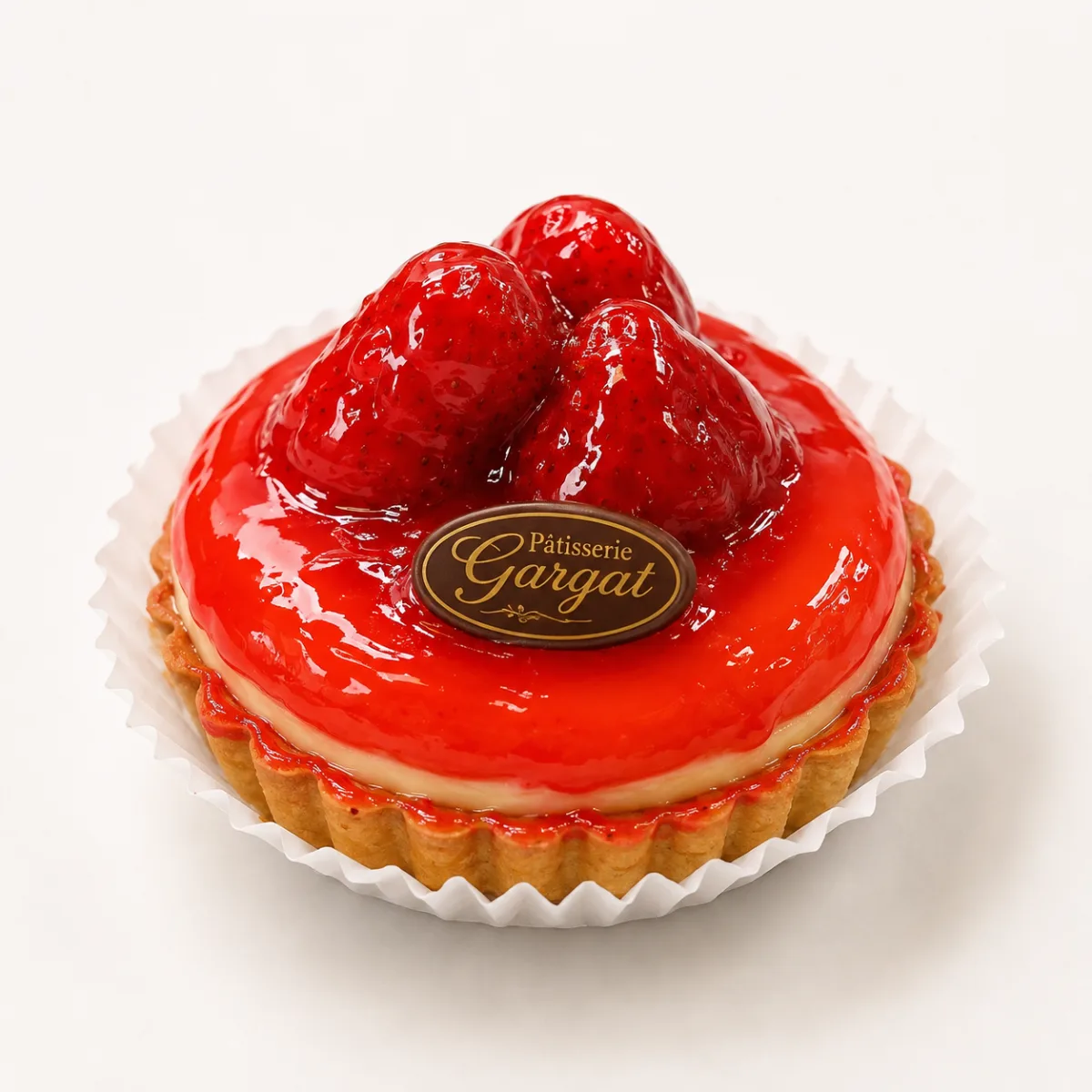 Tartelette  aux fraises — Pâtisserie Gargat