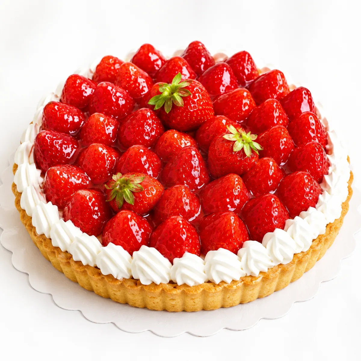 Tarte aux fraises M