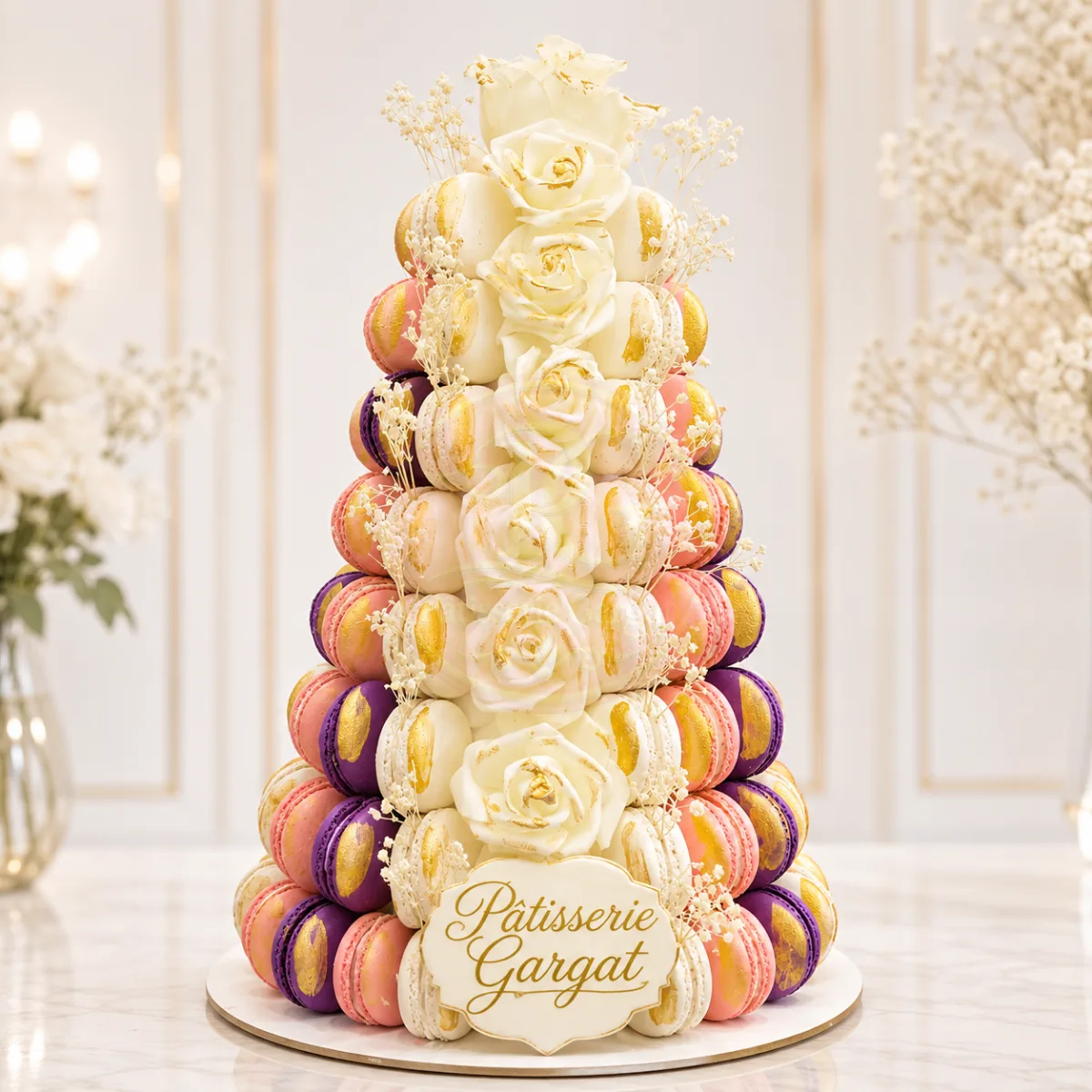 Pyramide de macarons 02