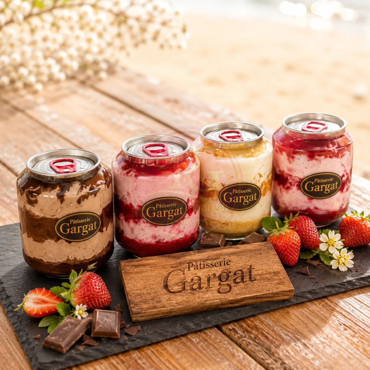 Gâteau en canette 4  — Pâtisserie Gargat