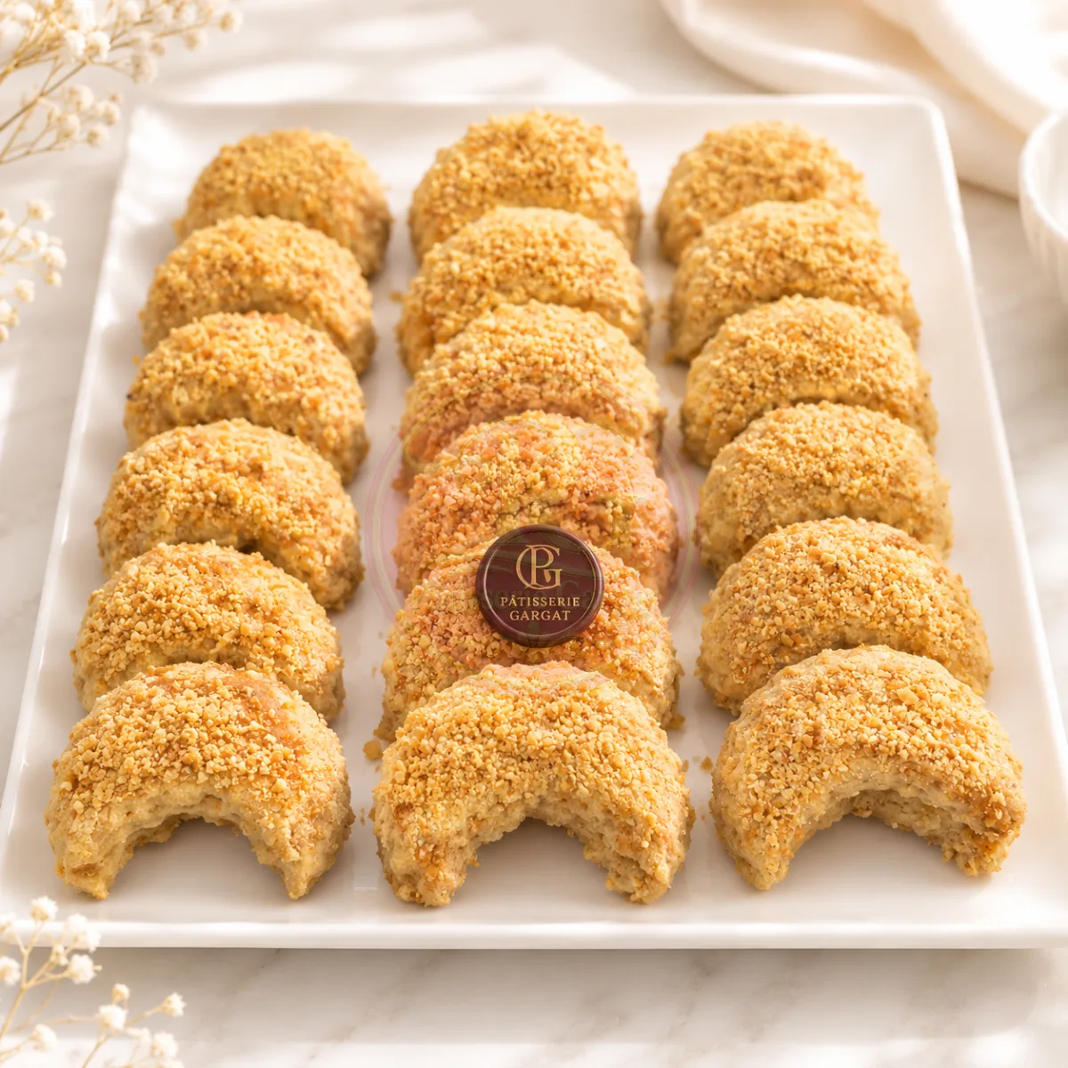Ghribia aux cacahuètes — Pâtisserie Gargat