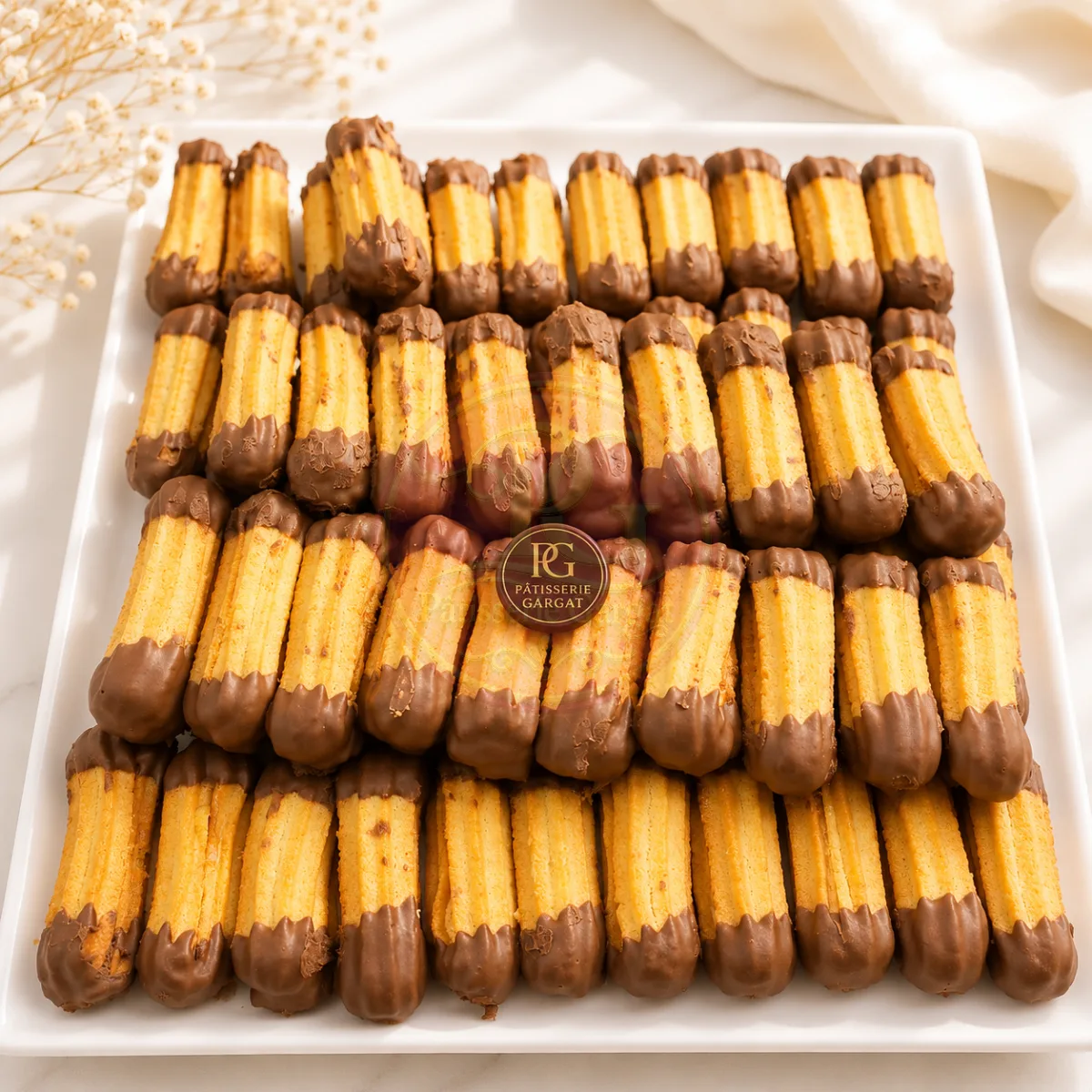 Petits fours au chocolat — Pâtisserie Gargat