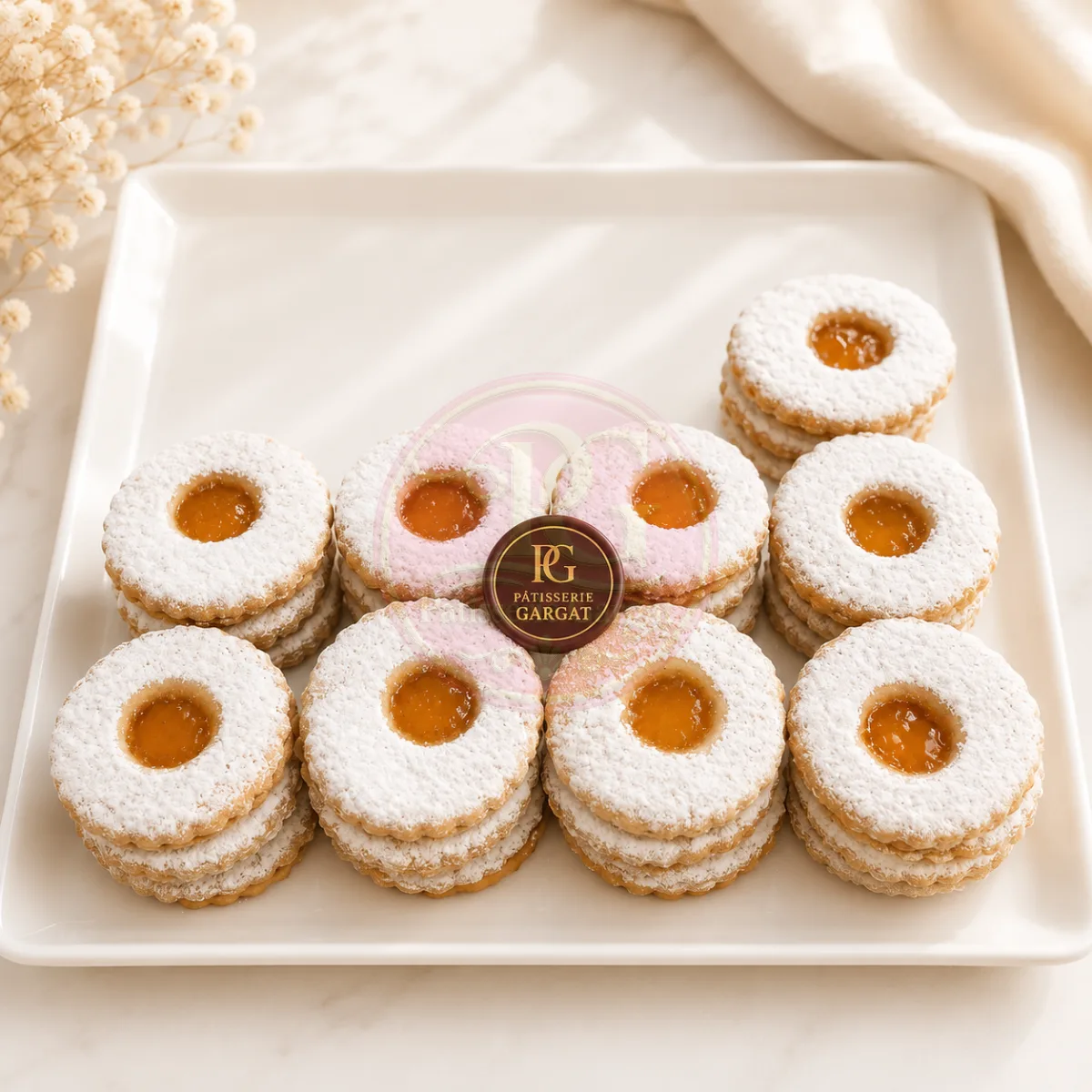 Sablés à la confiture — Pâtisserie Gargat