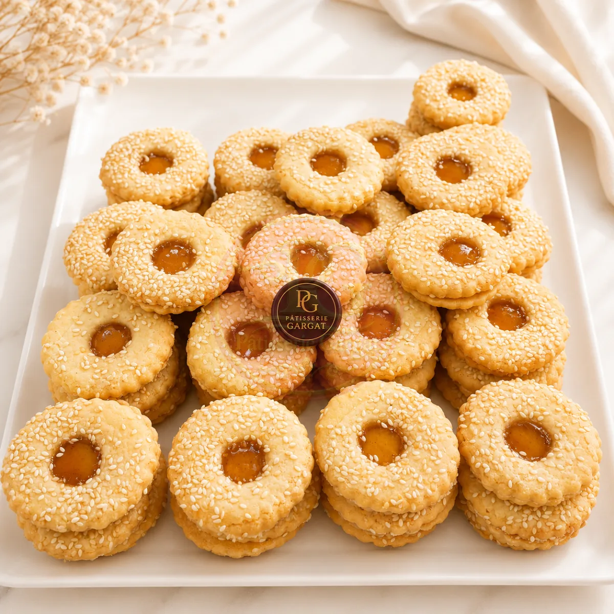 Sablés au Djeldjlania — Pâtisserie Gargat
