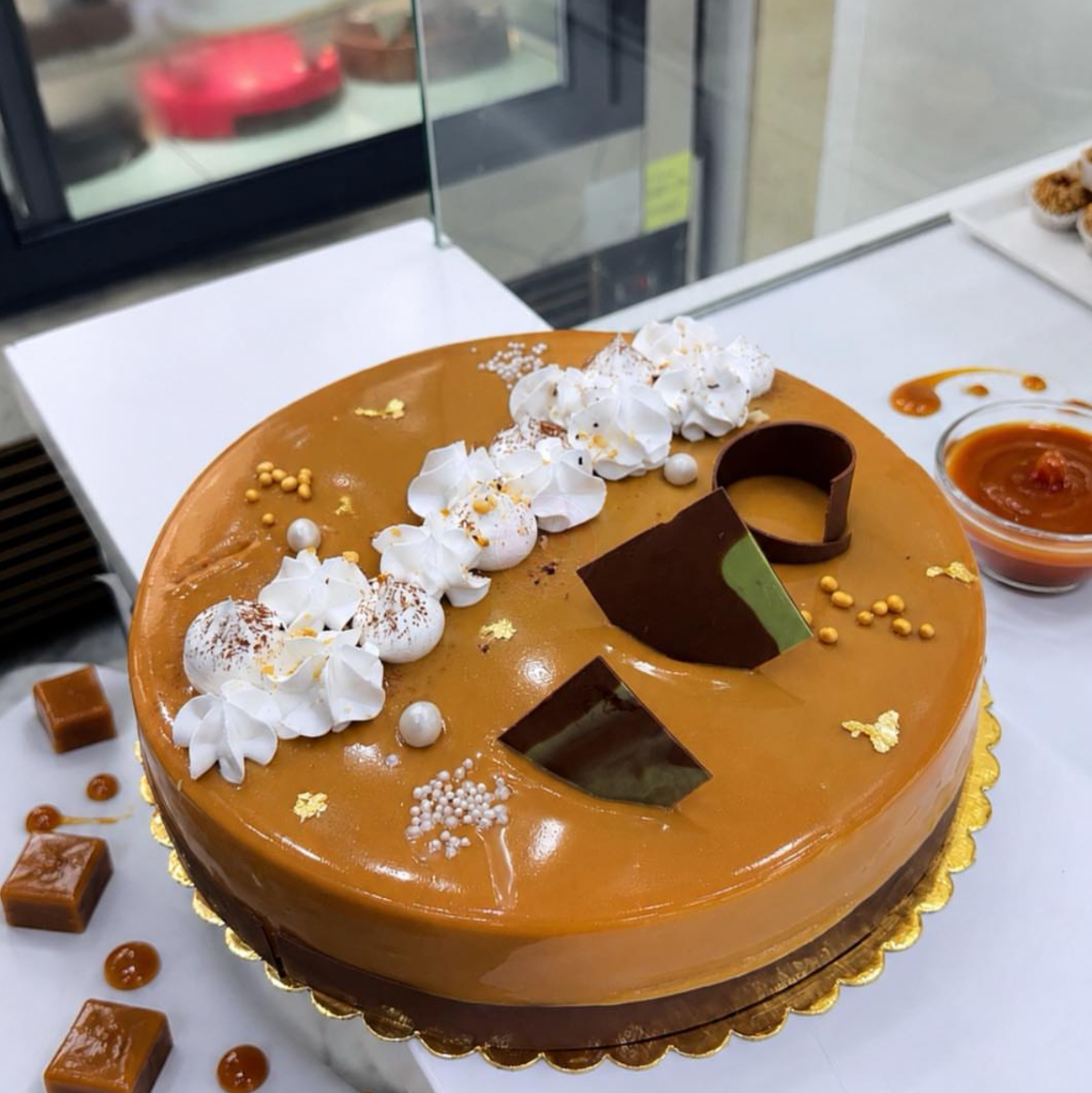 Tarte au caramel