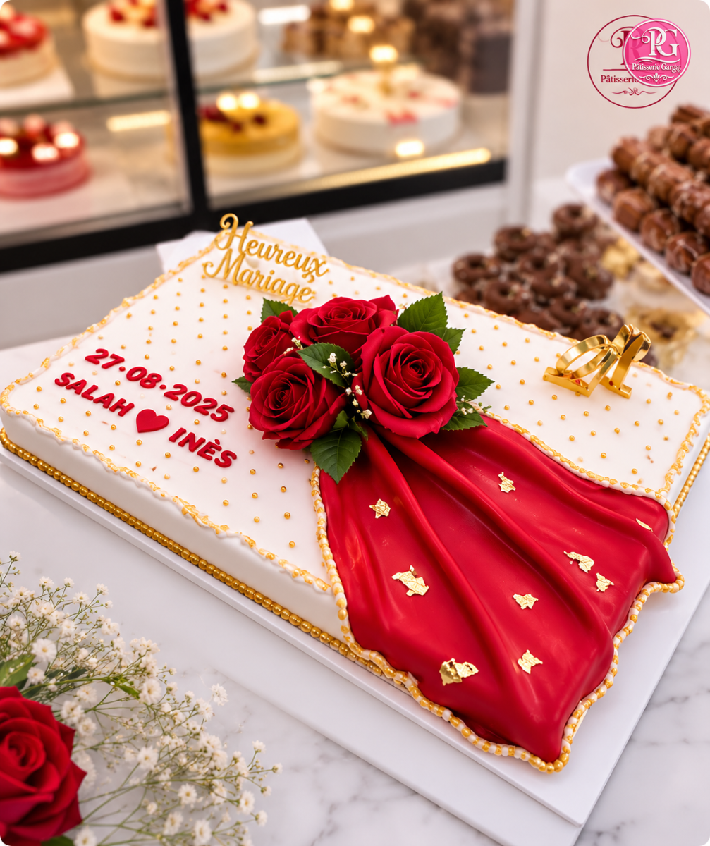 Tarte mariage