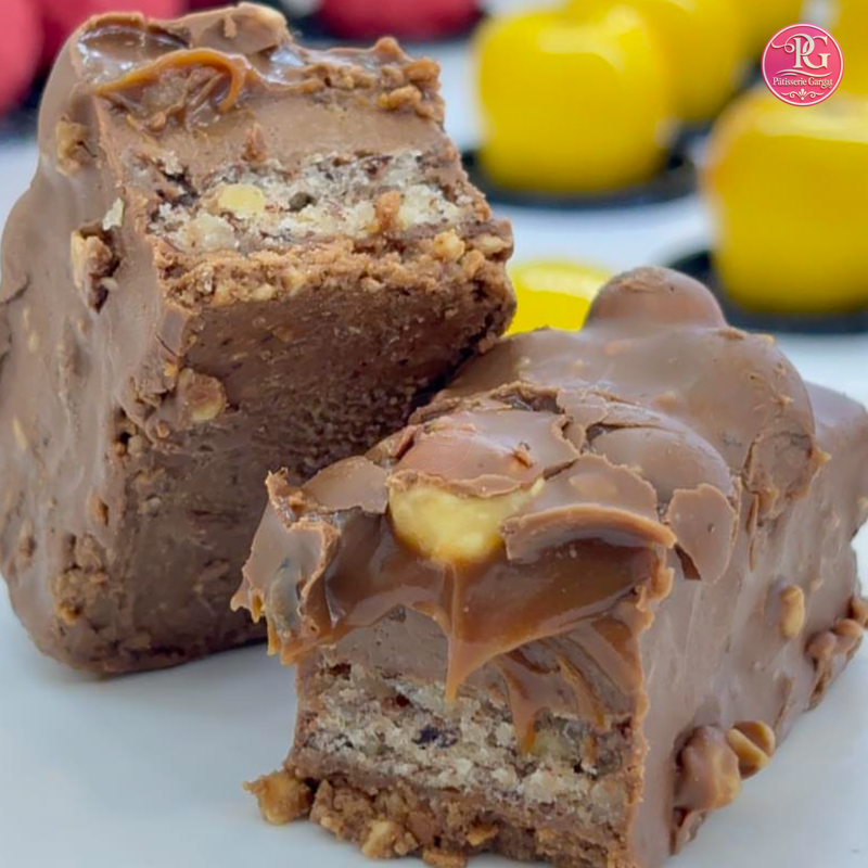 Snickers noisettes — Pâtisserie Gargat
