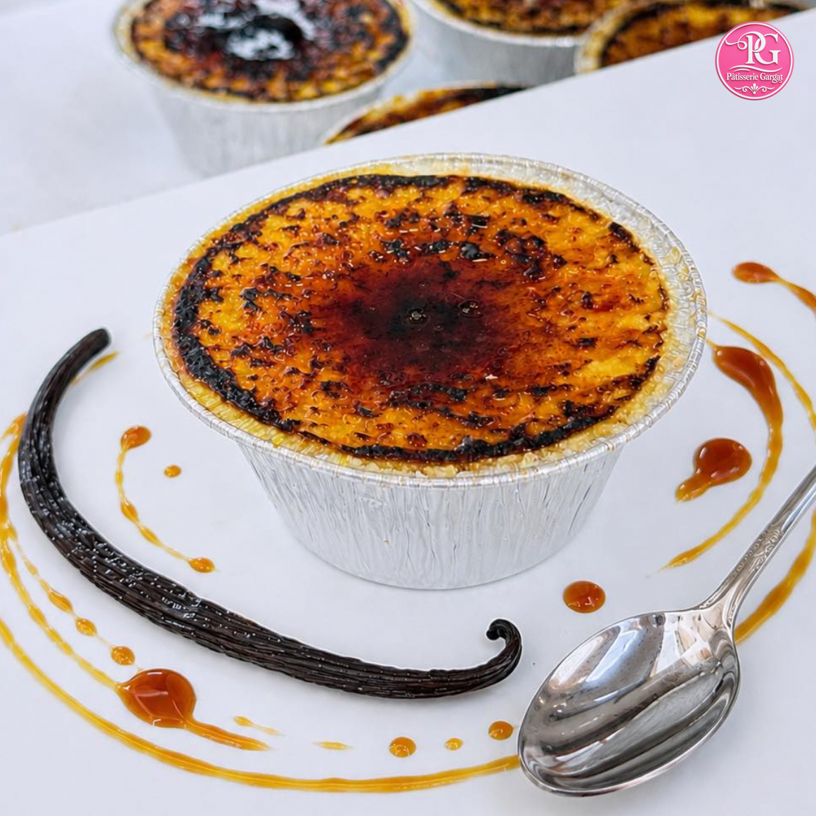 Crème brulée — Pâtisserie Gargat
