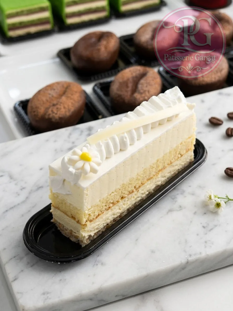 Tranche vanille — Pâtisserie Gargat